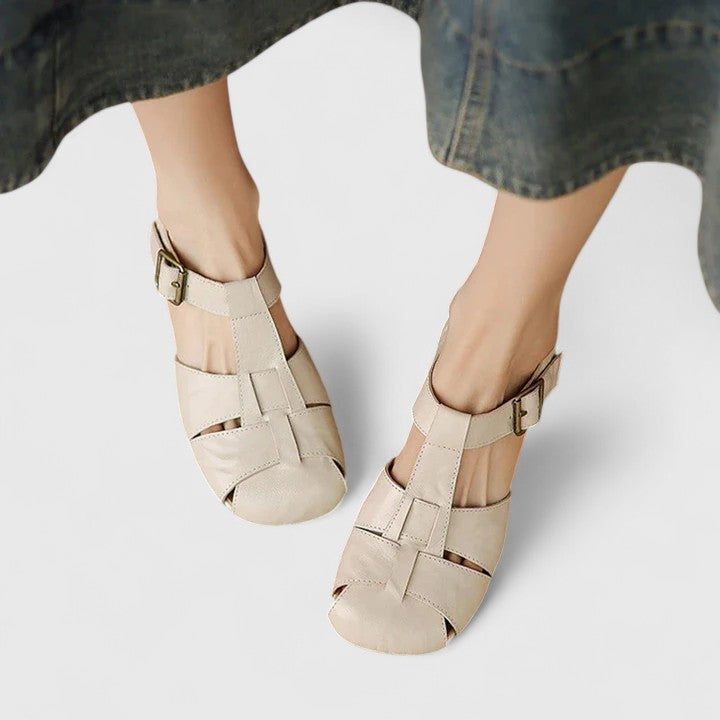 Women's Elegant Leather Sandals
