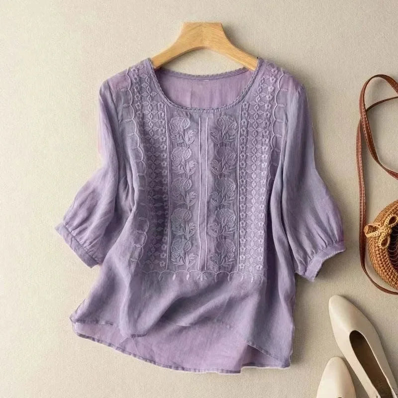 Leilani | Elegant Relaxed Blouse
