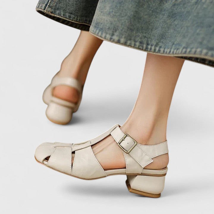 Women's Elegant Leather Sandals