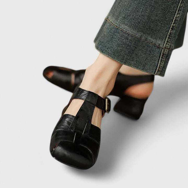Women's Elegant Leather Sandals