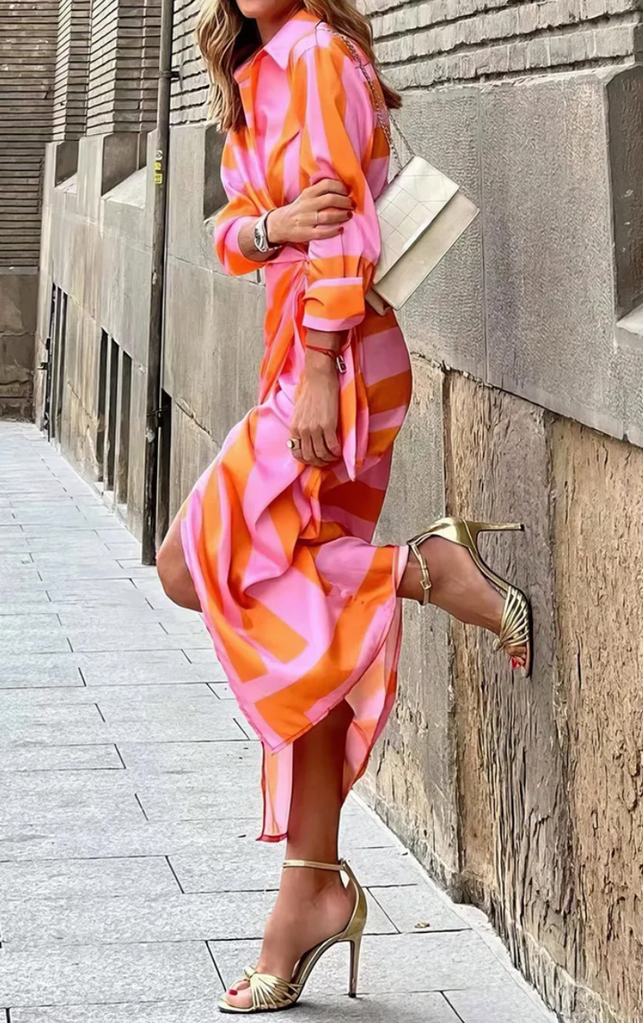 Sage | Printed Wrap Dress