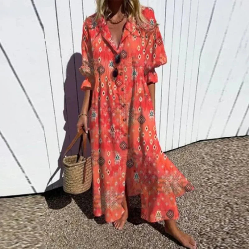 Leila | Bloom Boldly Maxi Dress