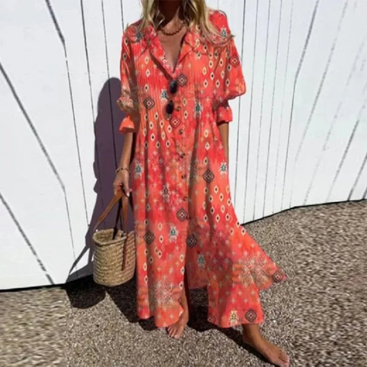 Leila | Bloom Boldly Maxi Dress