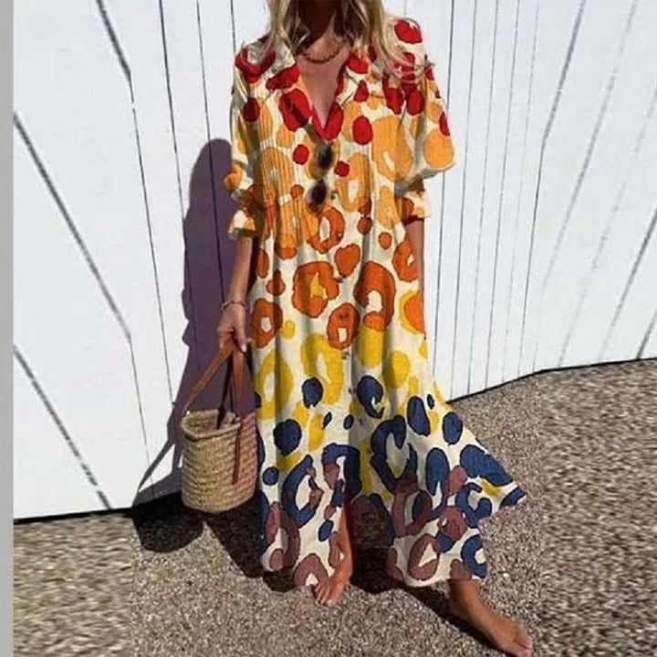 Leila | Bloom Boldly Maxi Dress