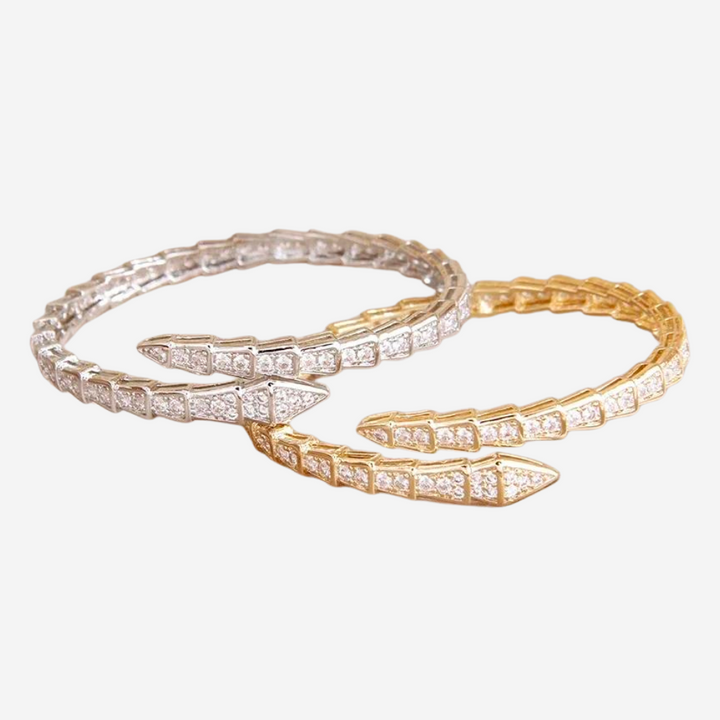 DELUXE SERPENT ARMBAND | SILVER