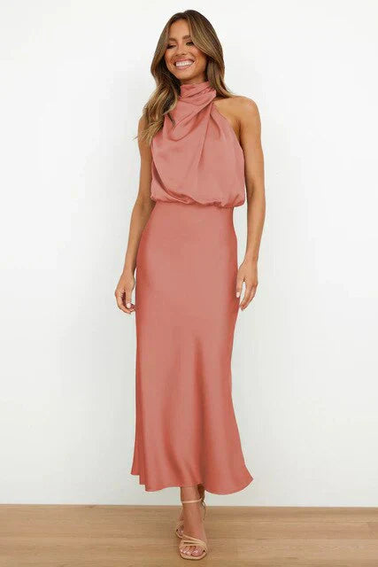 Adhara | Off-Shoulder Midi Dress