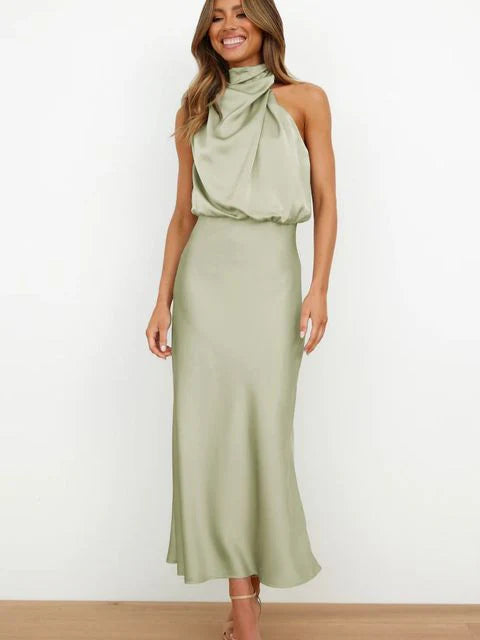 Adhara | Off-Shoulder Midi Dress