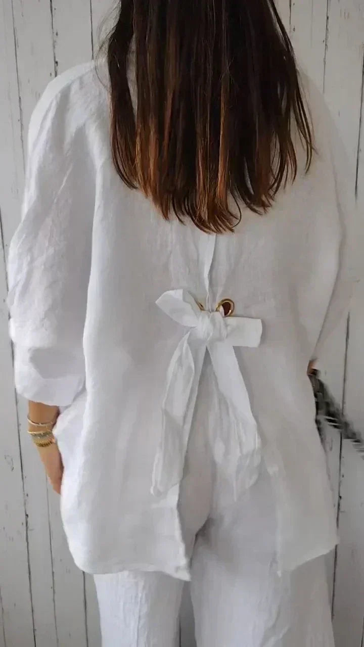 Kinsley | Casual Button-Up Top