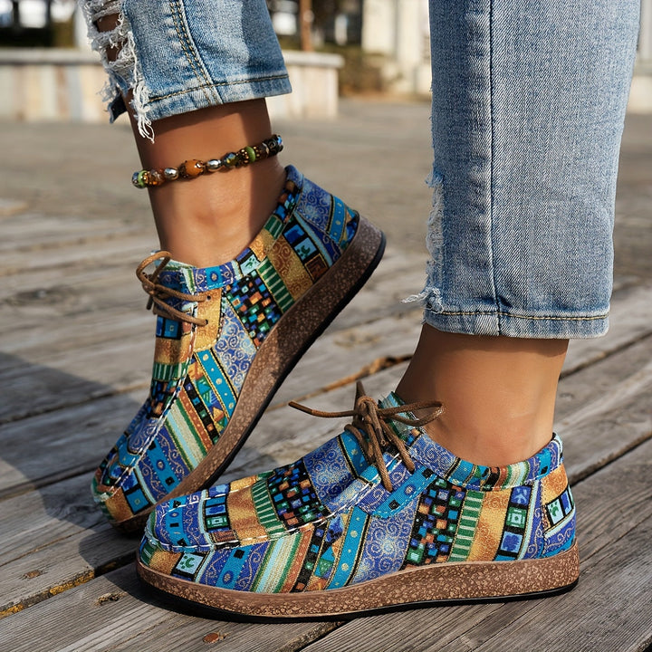 Women's Colourful Retro Shoes