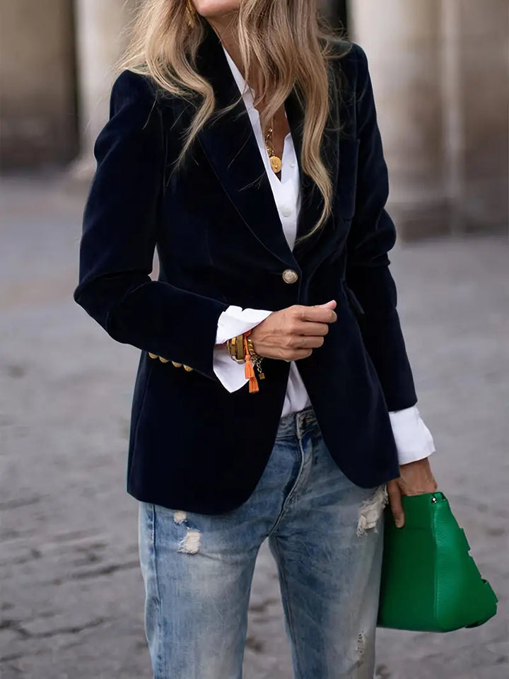 Women's velvet jacket for Elegant