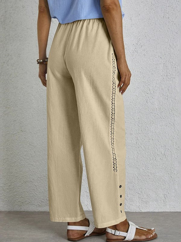 Vera | Relaxed Buttoned Pants