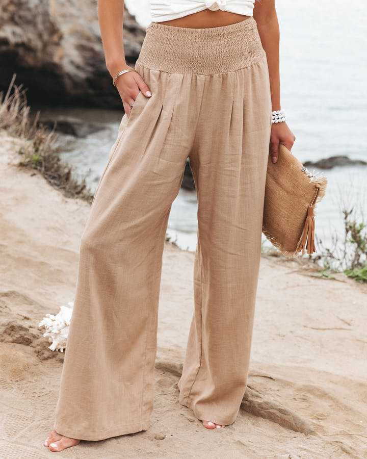 Blake | Beach Wide Leg Pants
