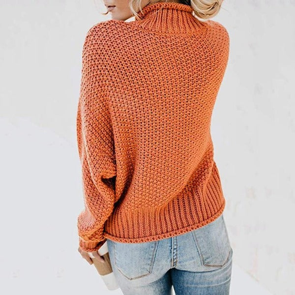 Women's Loose Knit Pullover Sweater