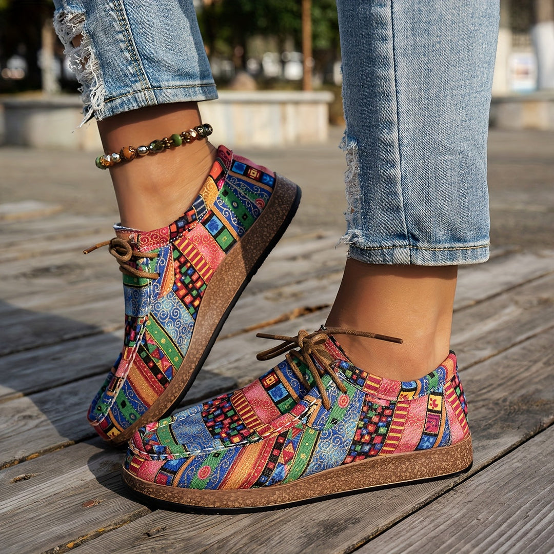 Women's Colourful Retro Shoes