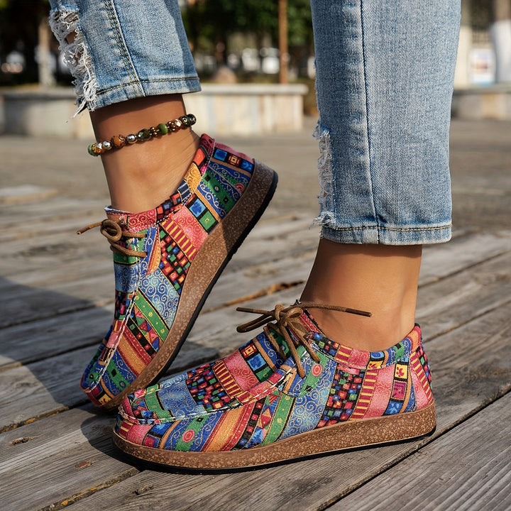Women's Colourful Retro Shoes