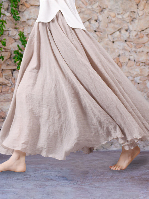 Women's Pearl Shiny Skirt - Effortless Movement