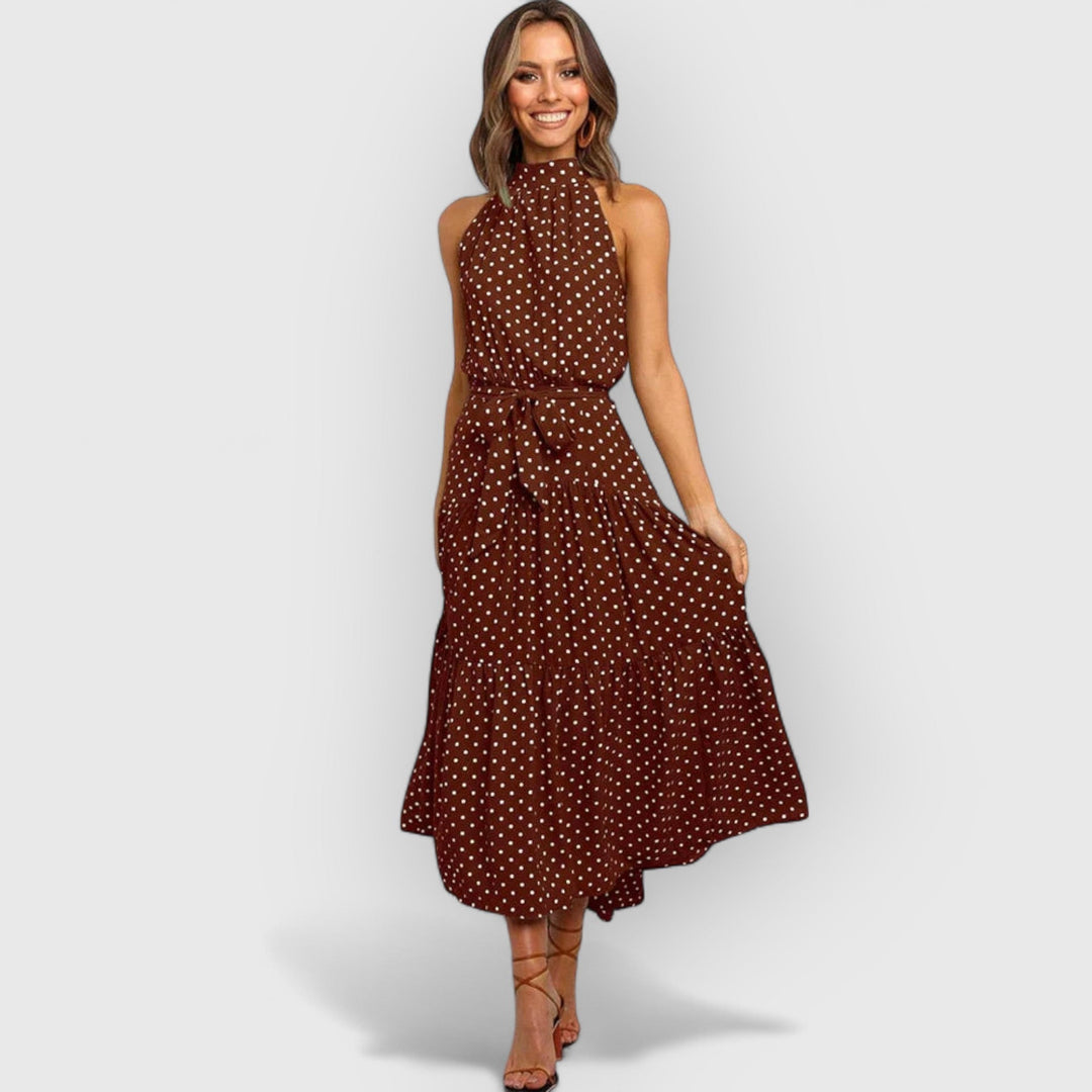 Woman's Sleeveless Maxi Dress