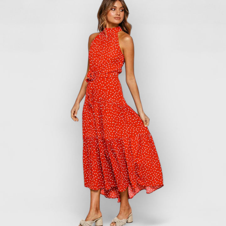 Woman's Sleeveless Maxi Dress