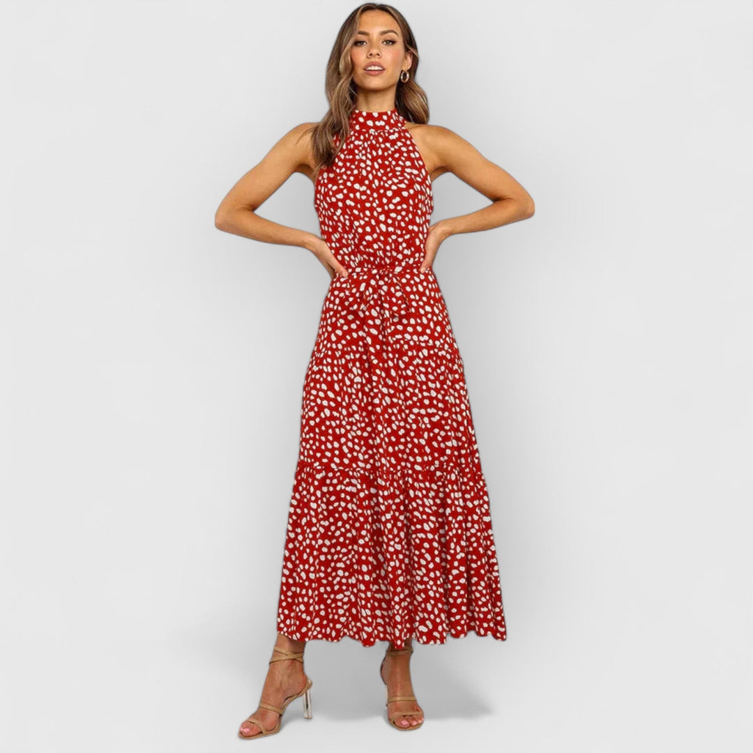 Woman's Sleeveless Maxi Dress