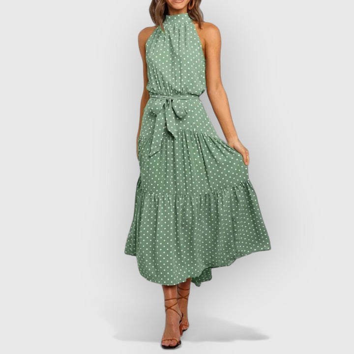 Woman's Sleeveless Maxi Dress