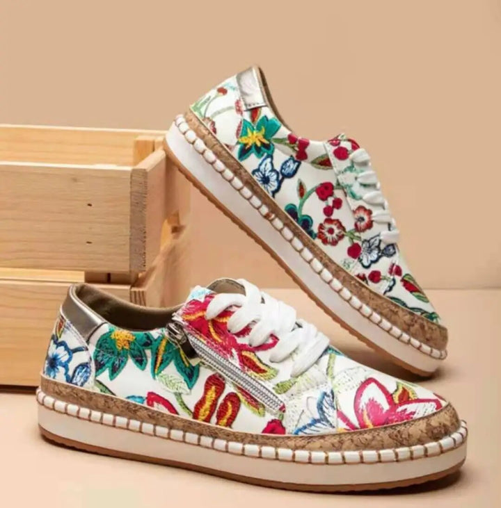Pamela | Stylish Botanical Shoes
