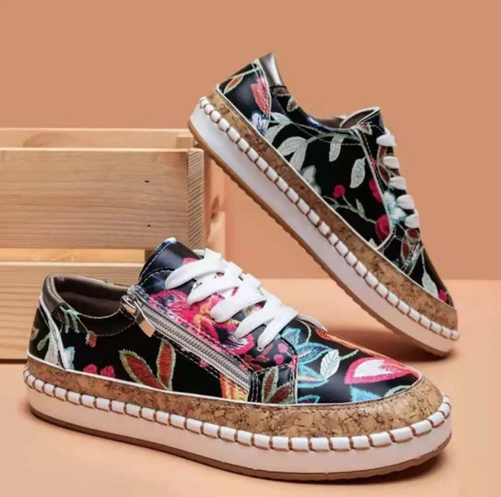 Pamela | Stylish Botanical Shoes