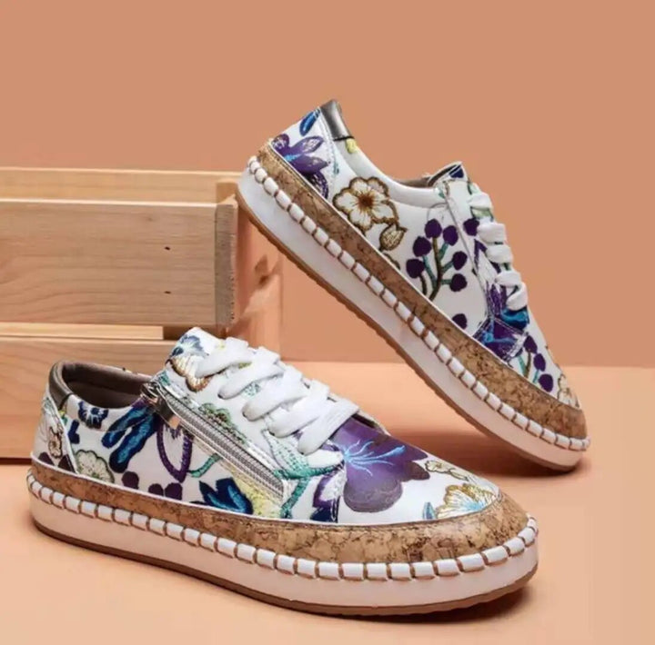 Pamela | Stylish Botanical Shoes