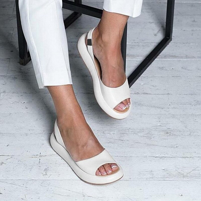 Faith | Chic Minimalist Slingback Shoes