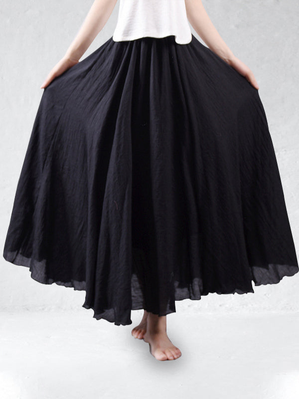 Women's Pearl Shiny Skirt - Effortless Movement