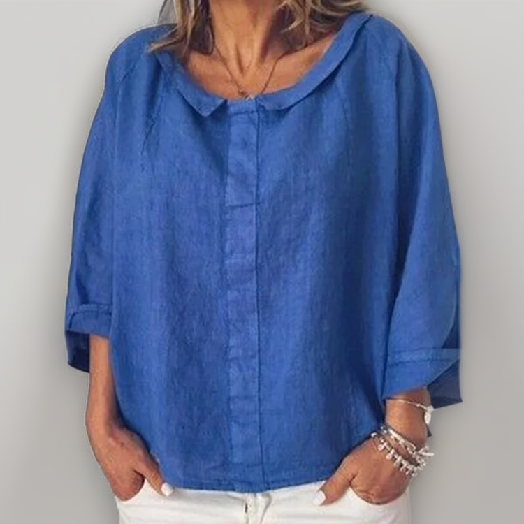 Women's Loose long-sleeved blouse