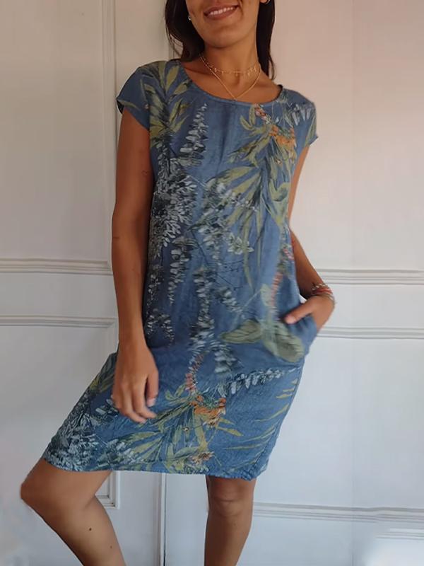 Wrenley | Casual Printed Dress