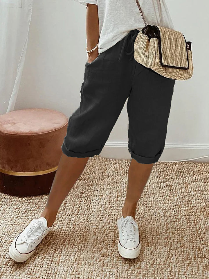 Scottie | Cotton-Linen Women's Pants