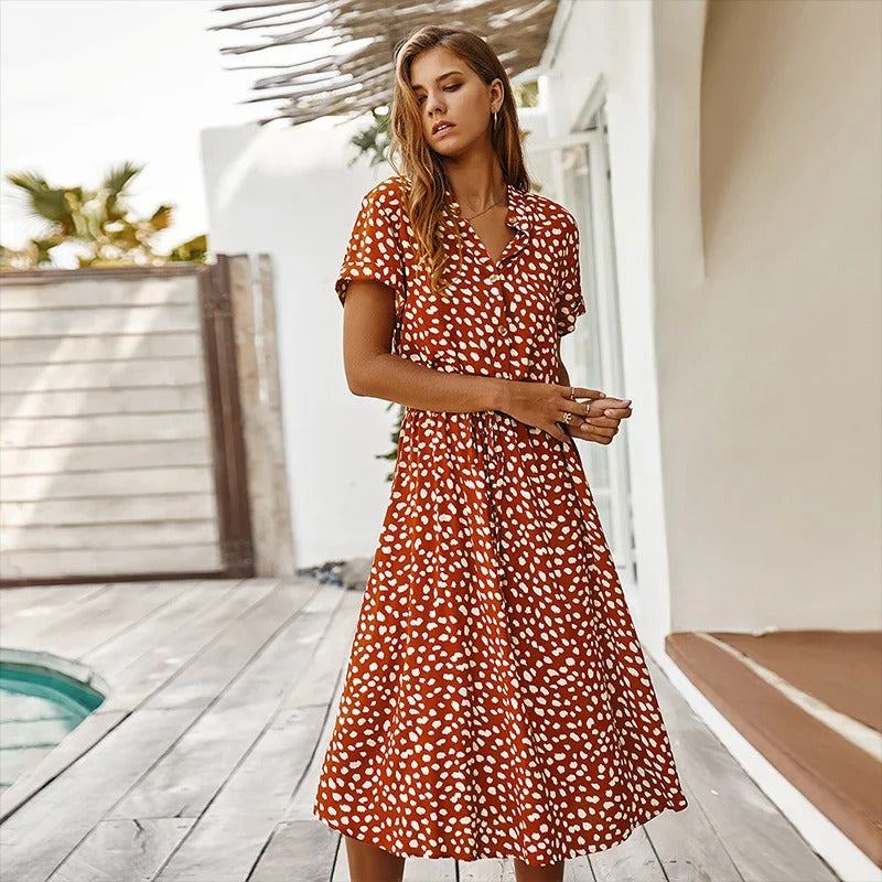 Rose | Printed Summer Dress