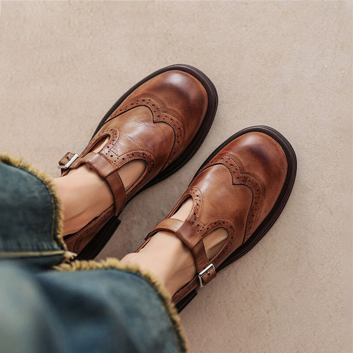 Women's elegant leather Shoes