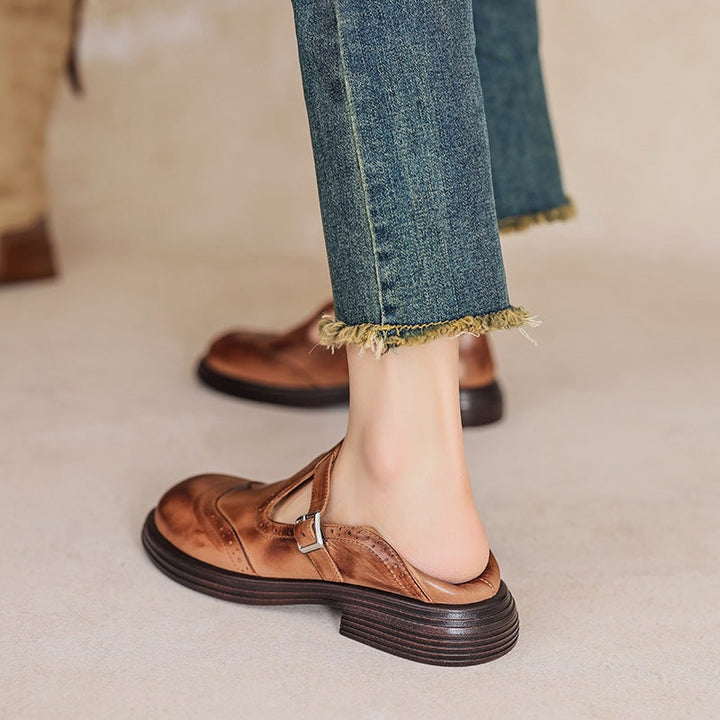 Women's elegant leather Shoes
