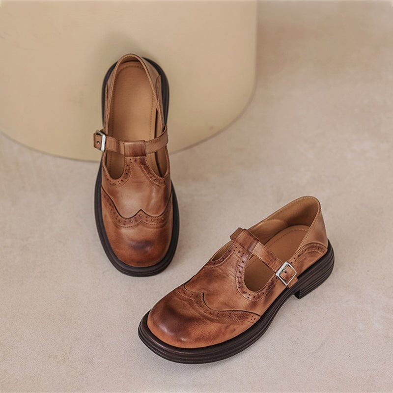 Women's elegant leather Shoes