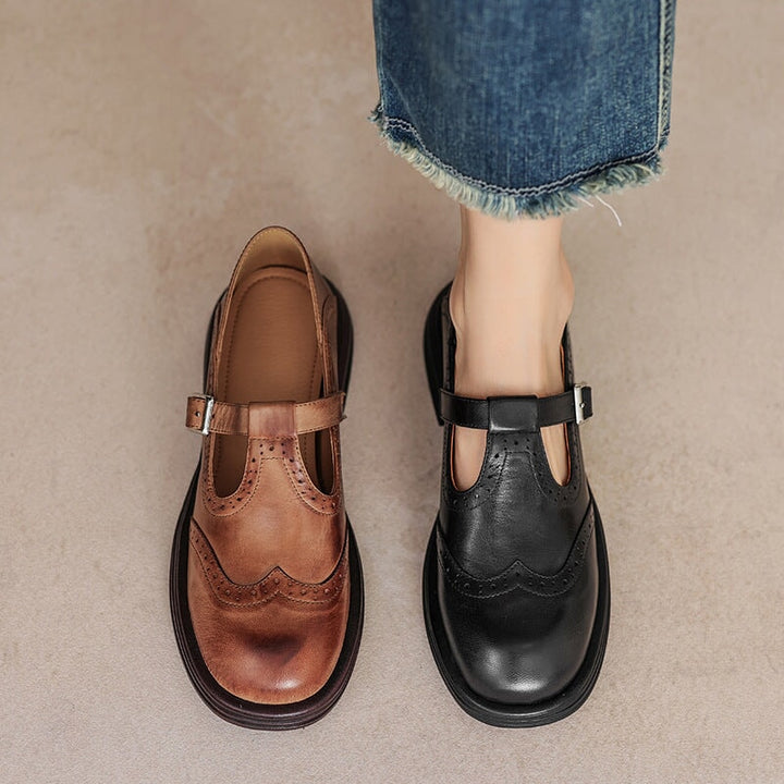Women's elegant leather Shoes