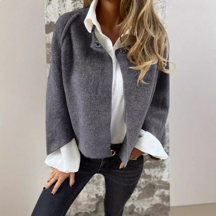 Women's Short jacket with chic flared sleeves