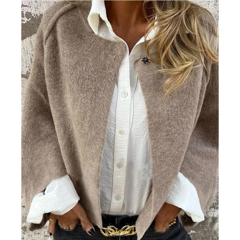 Women's Short jacket with chic flared sleeves