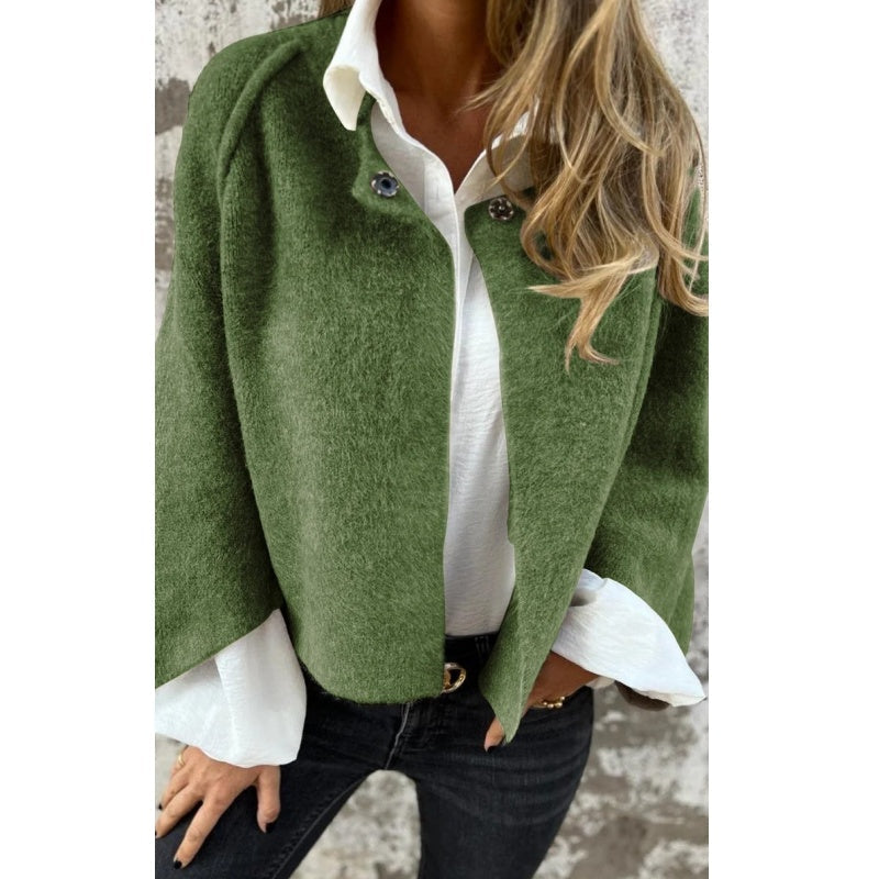 Women's Short jacket with chic flared sleeves