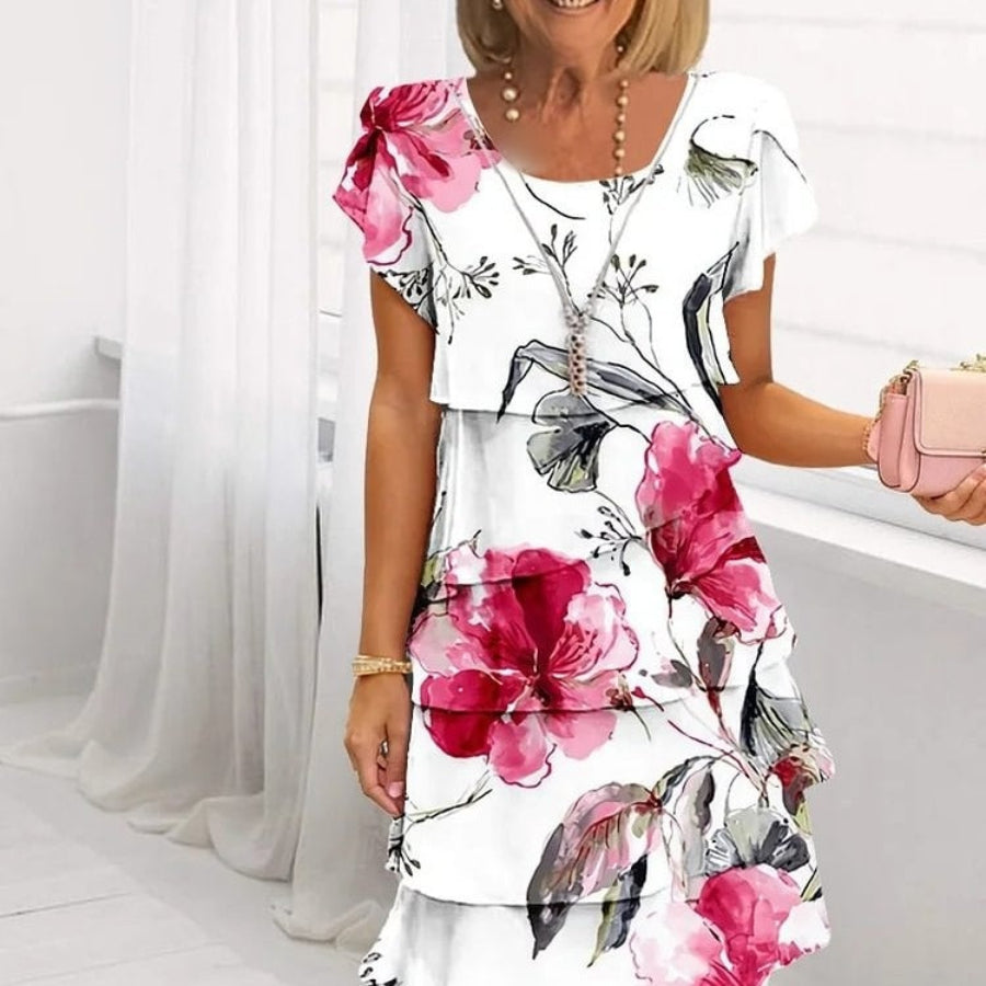Abigail | Graceful Floral Elegance Dress