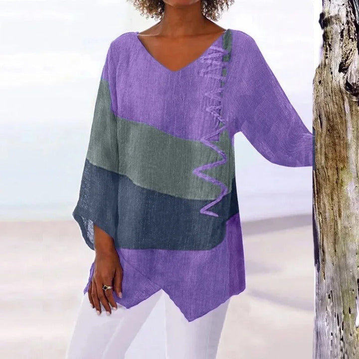 Raelyn | V-Neck Summer Top