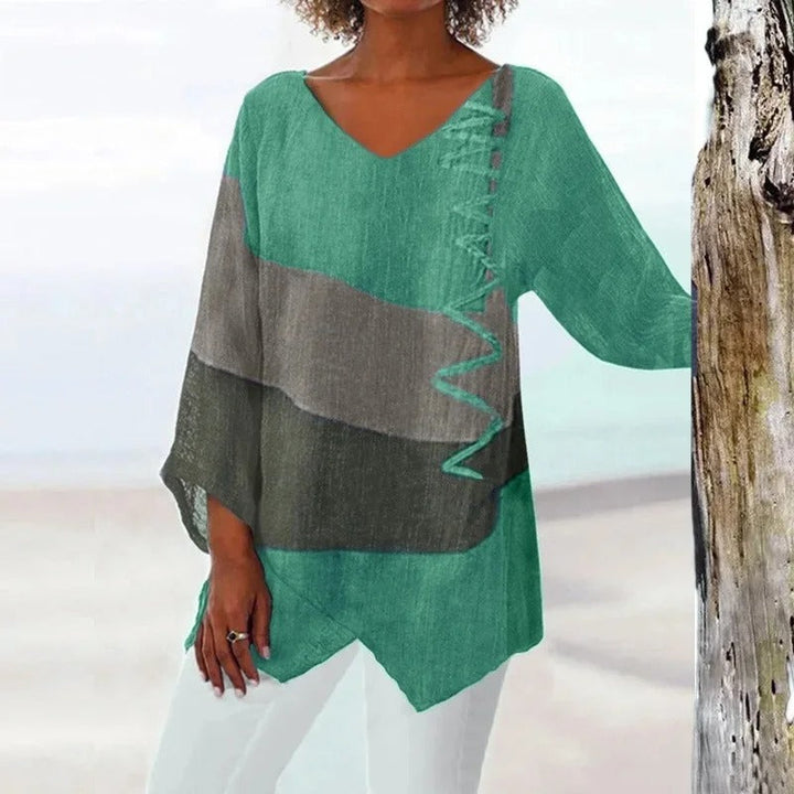 Raelyn | V-Neck Summer Top
