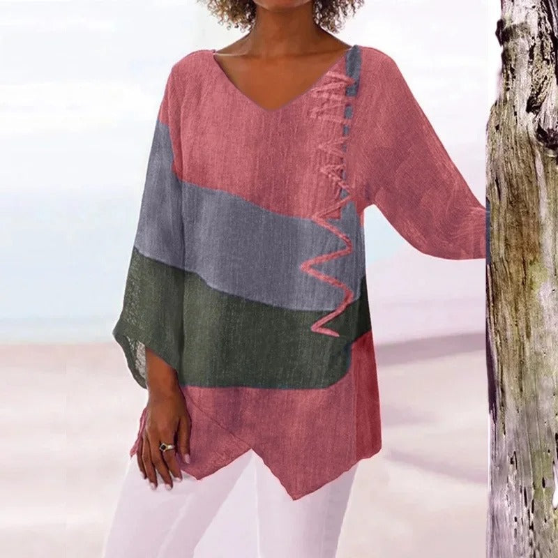 Raelyn | V-Neck Summer Top