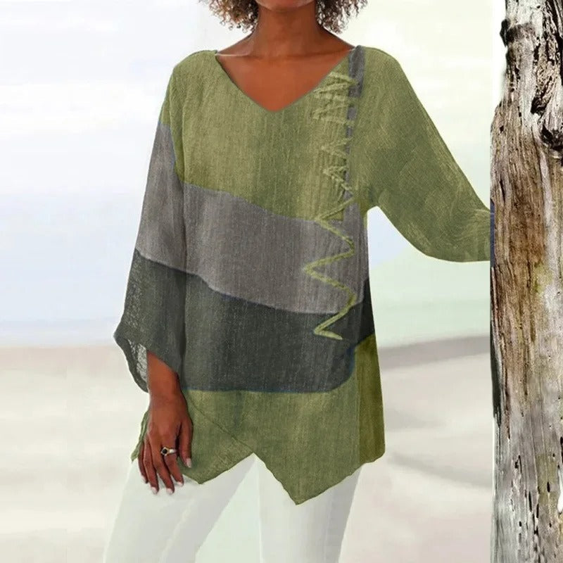 Raelyn | V-Neck Summer Top