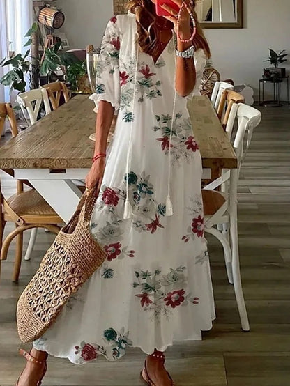 Allison | Boho Tummy Coverage Dress